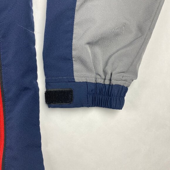 Footjoy FJ Mens Golf Jacket Blue and Gray Size Large - Flaw - Picture 4 of 16